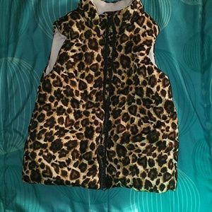 The Children's Place Cheetah Vest
